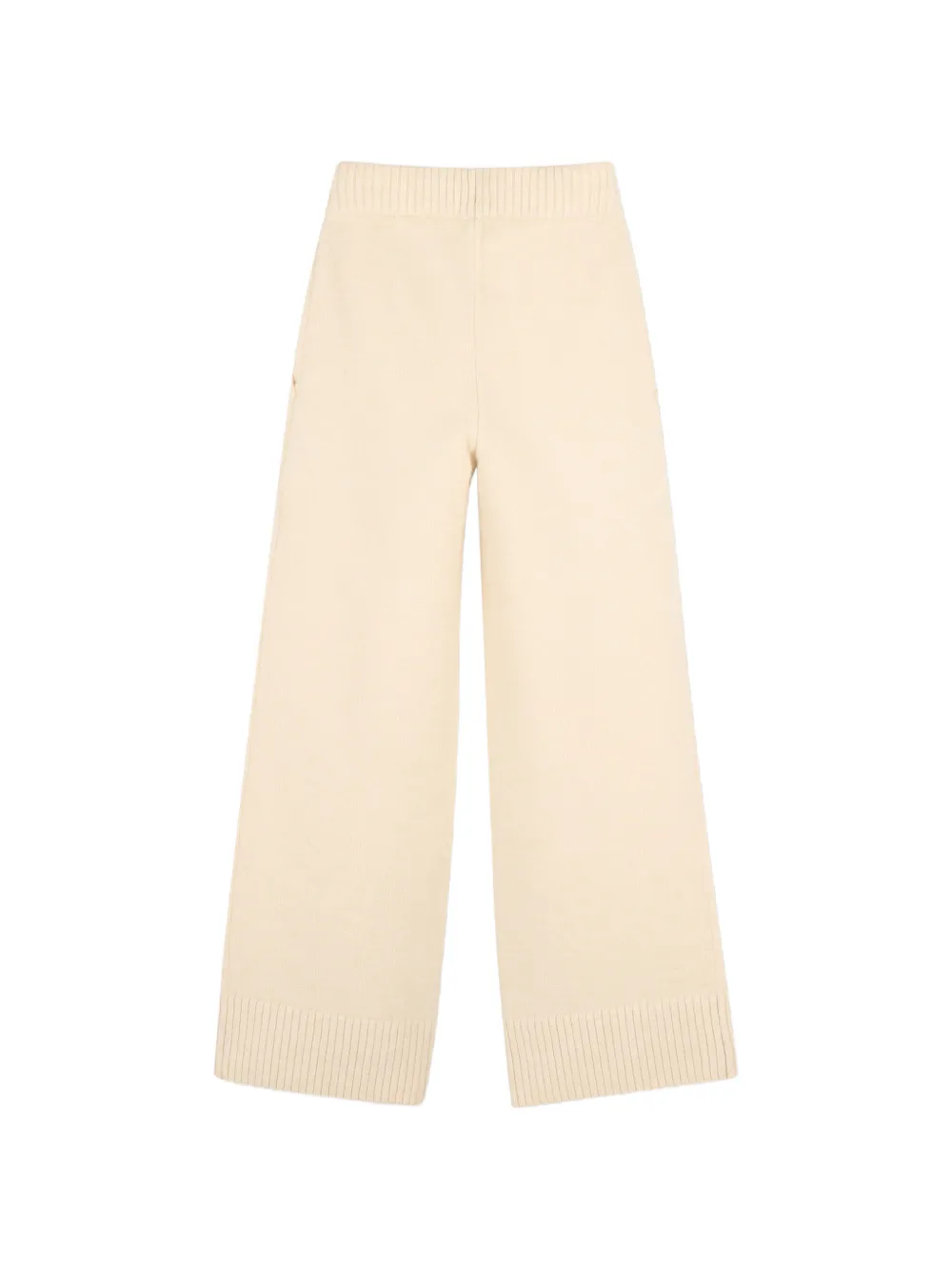 Michael Kors Kids Broek met geborduurd logo Beige