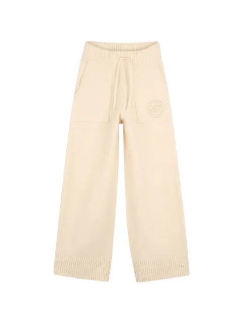 Michael Kors Kids logo-embroidered casual trousers