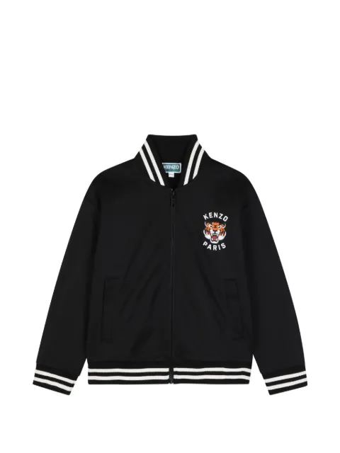 Kenzo Kids Tiger embroidery cardigan