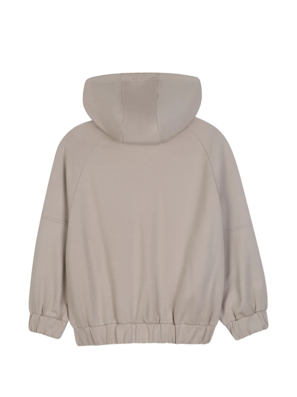 Dkny Kids Hoodie verfraaid met stras Beige