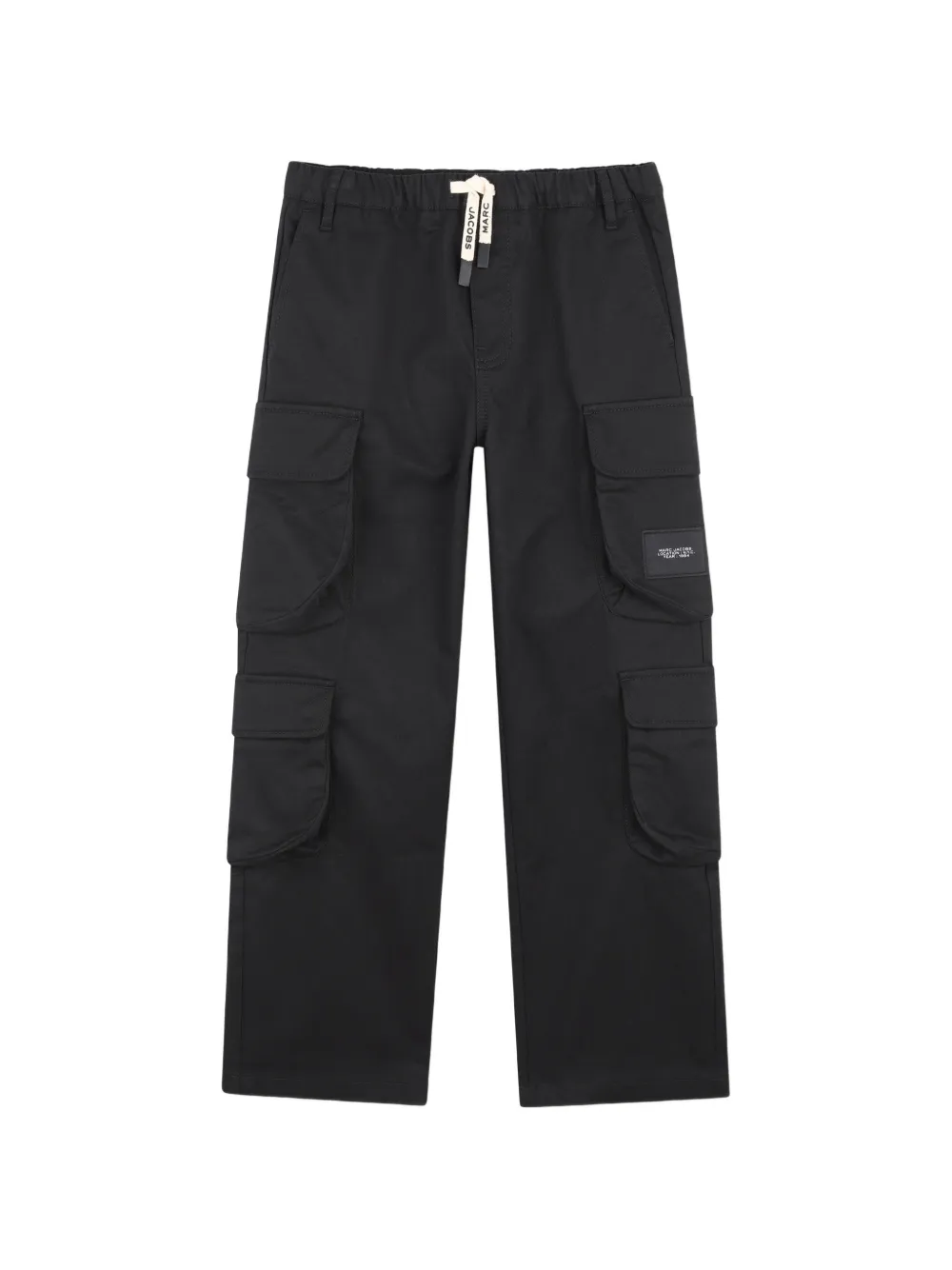 Marc Jacobs Kids Cargo con applicazione logo - Nero