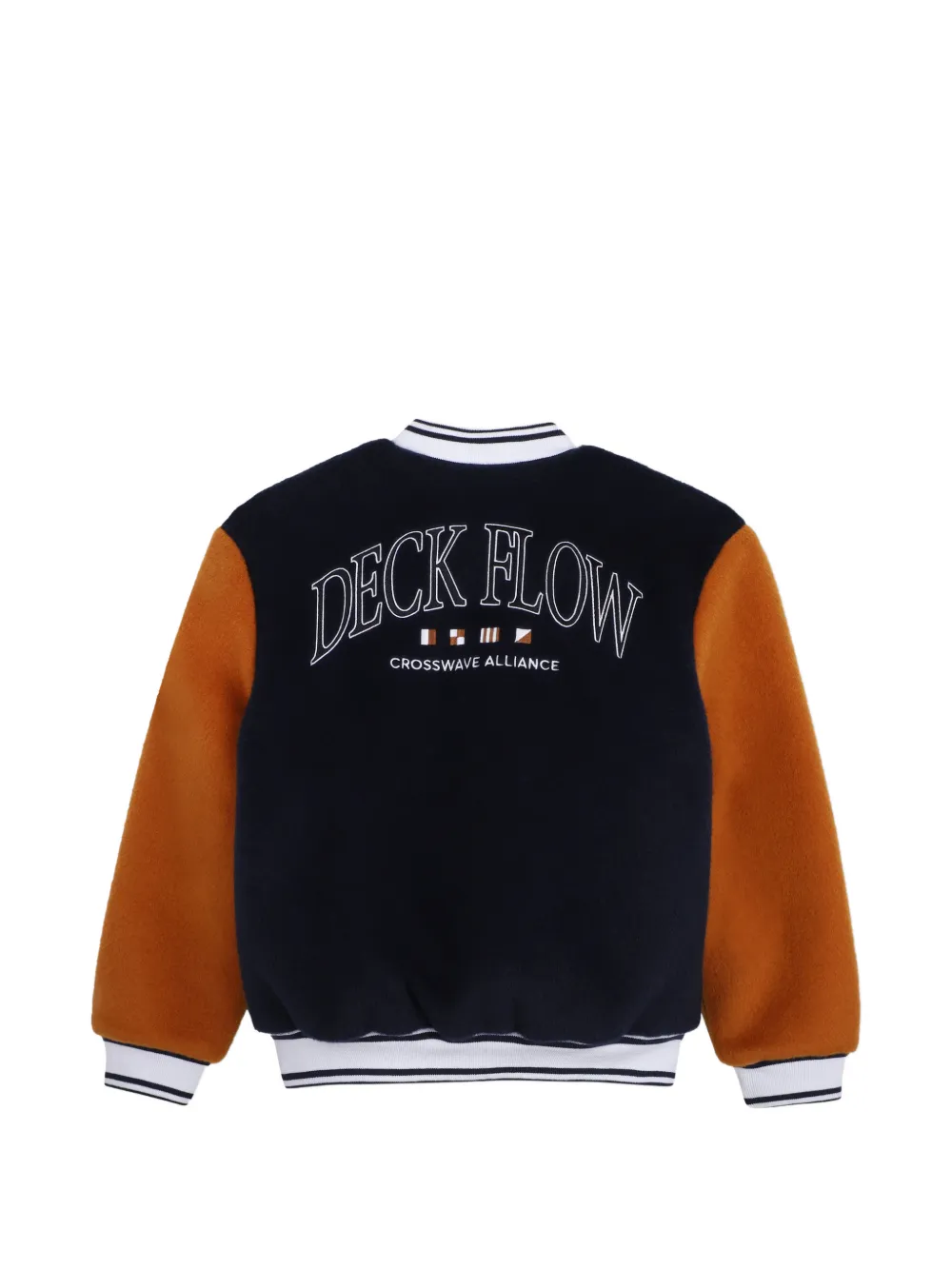 HUGO KIDS Jack met colourblocking en geborduurd logo Blauw