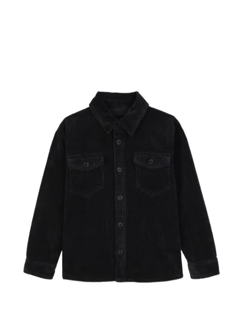 Zadig & Voltaire Kids corduroy embroidered shirt