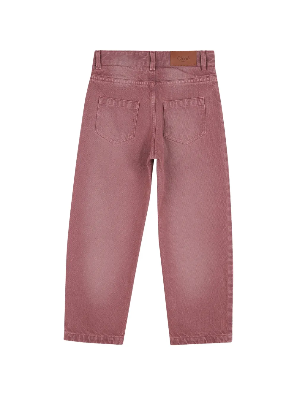 Chloé Kids Straight jeans Roze