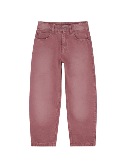 Chloé Kids straight-leg cotton jeans