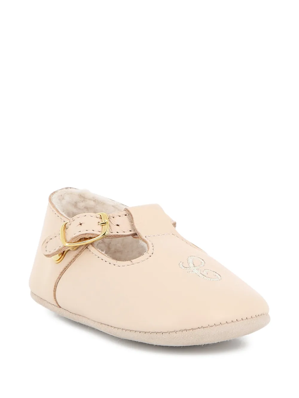 Chloé Kids Slippers con fibbia - Toni neutri