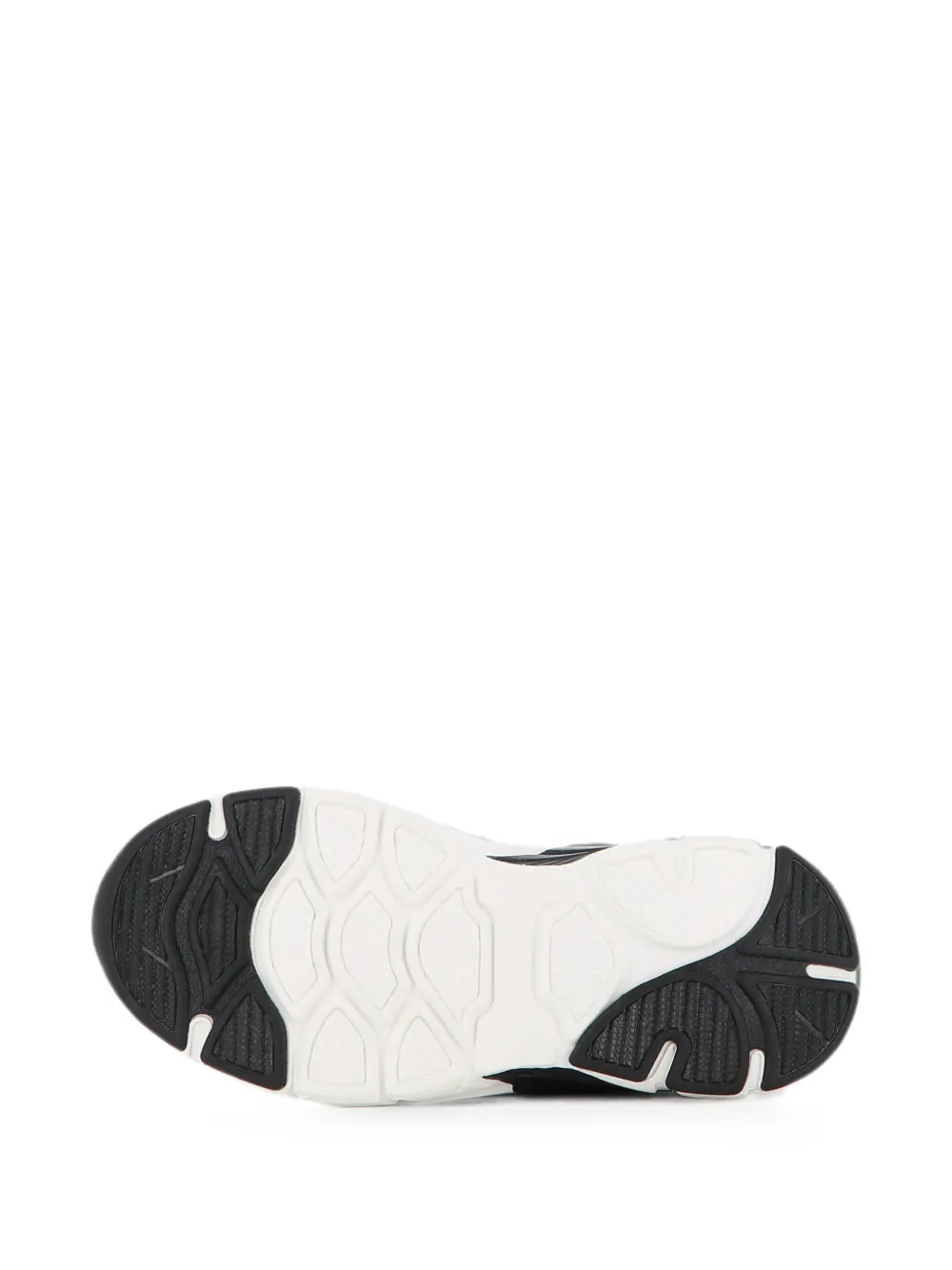 Dkny Kids logo-print panelled sneakers Zwart