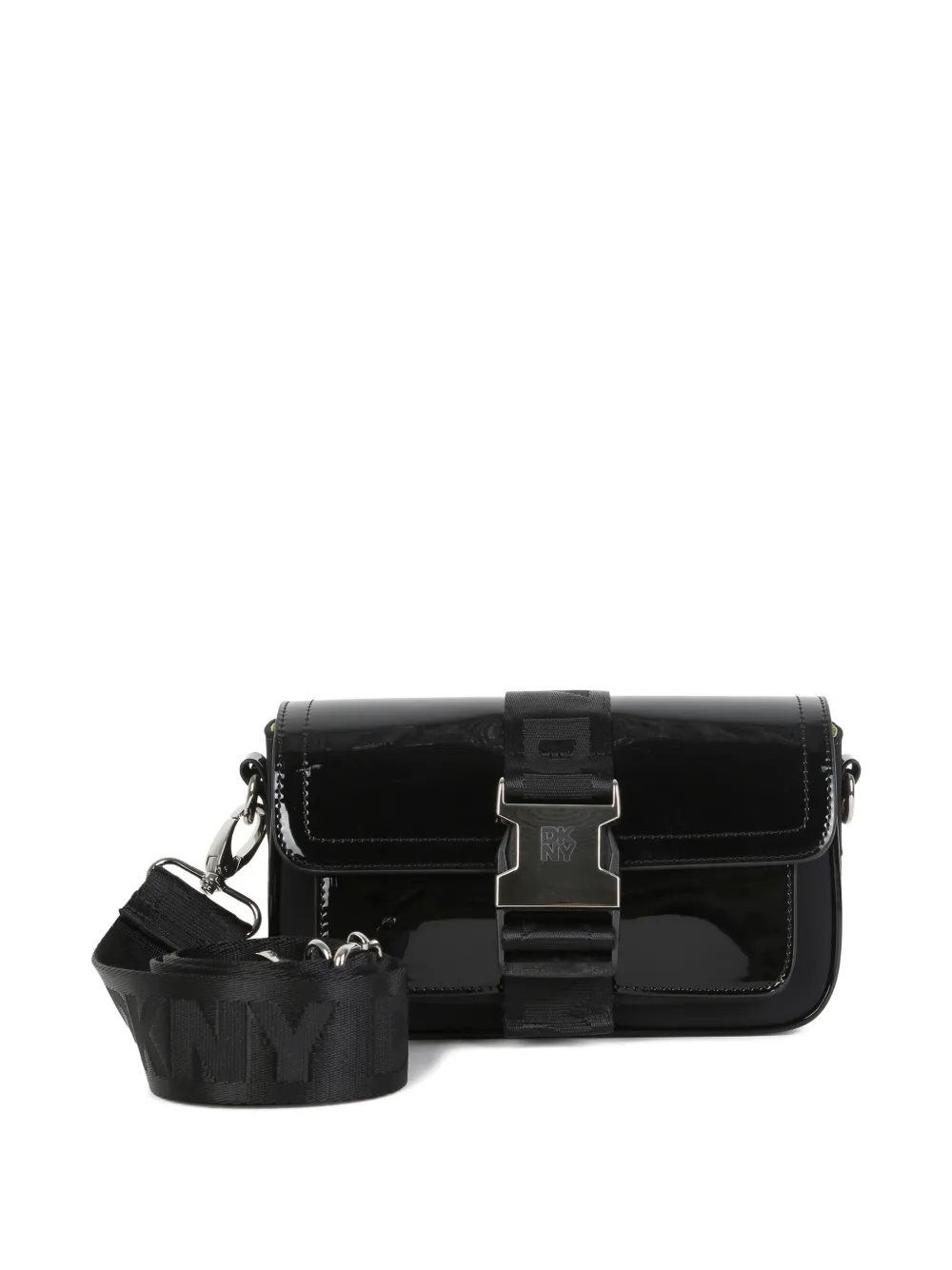 Dkny Kids Borsa a spalla con fibbia - Nero