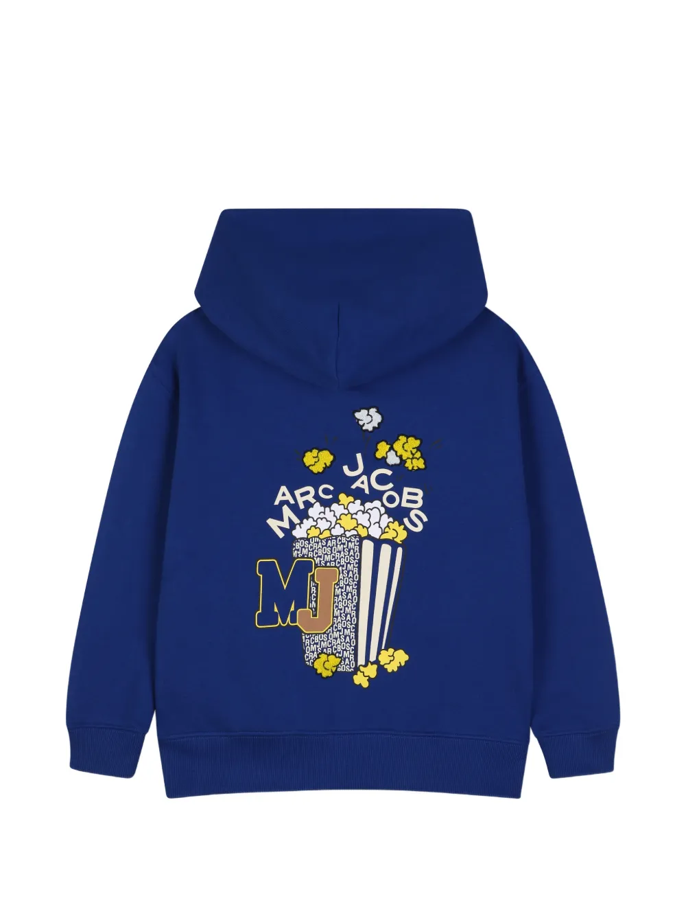 Marc Jacobs Kids Hoodie met popcornprint en logo Blauw