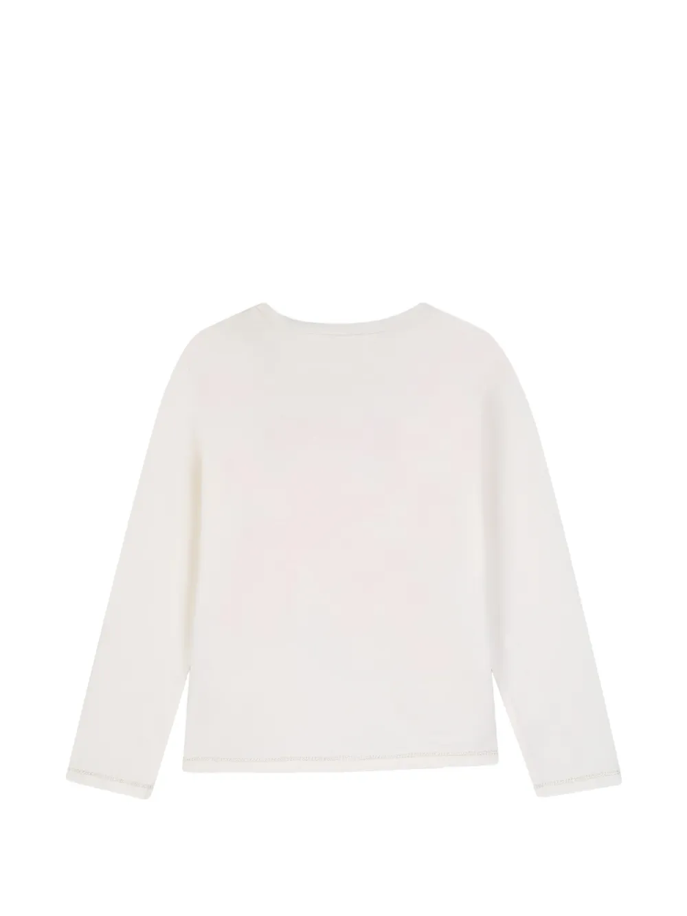 Billieblush T-shirt verfraaid met kralen en print Wit
