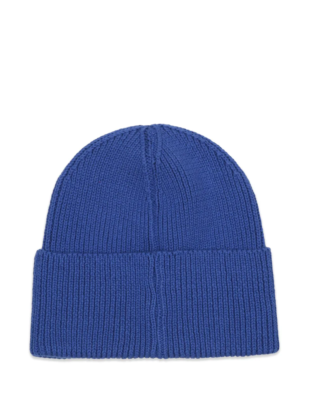 Marc Jacobs Kids logoprinten geribbelde muts Blauw