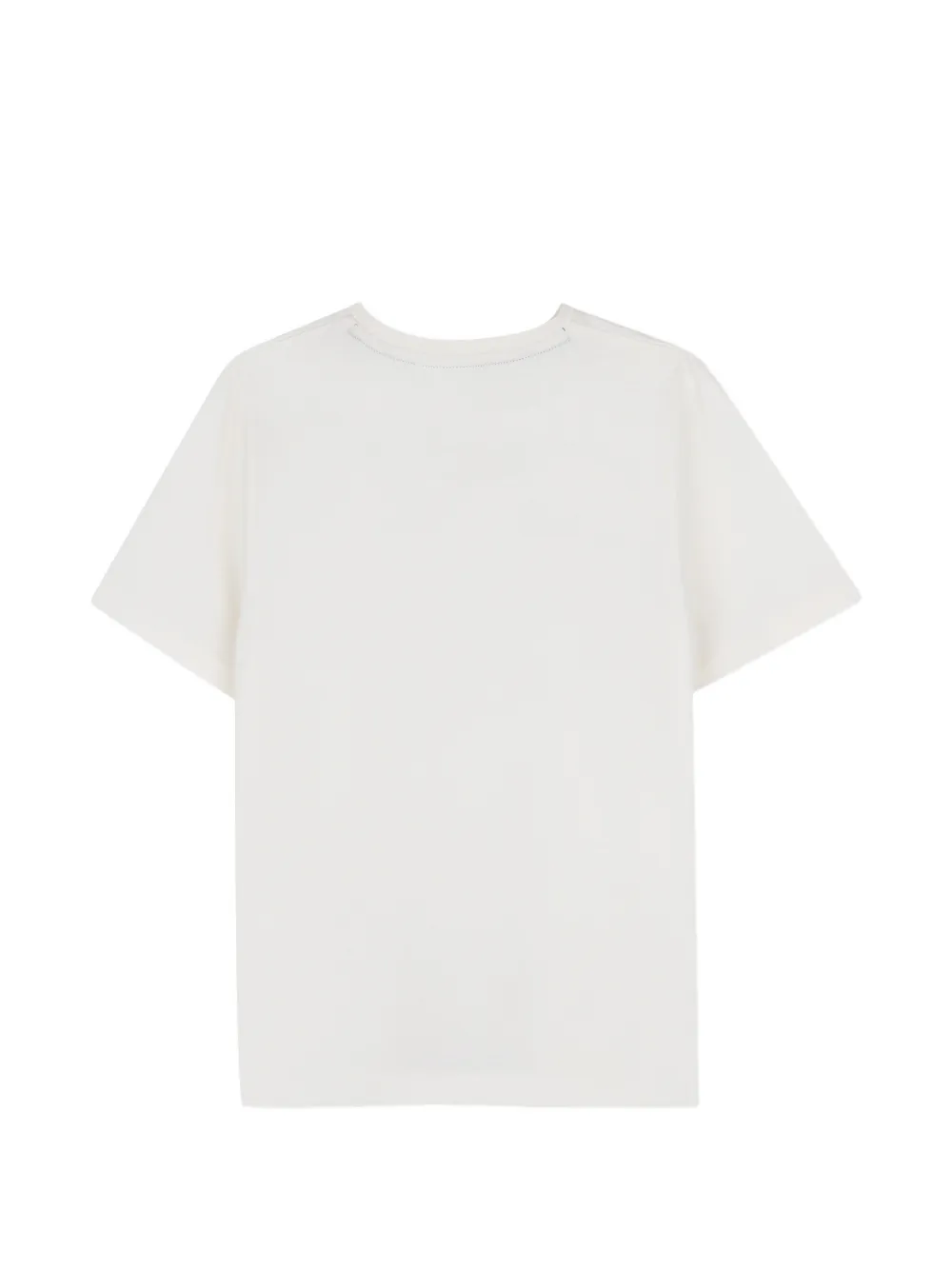BOSS Kidswear logo-print short-sleeve T-shirt Beige