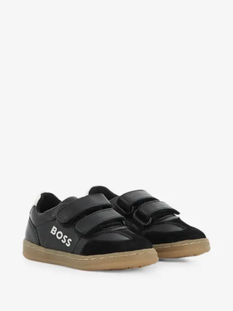 BOSS Kidswear 拼接魔术贴运动鞋