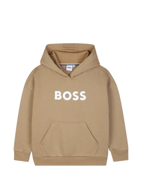 BOSS Kidswear logo-print hoodie
