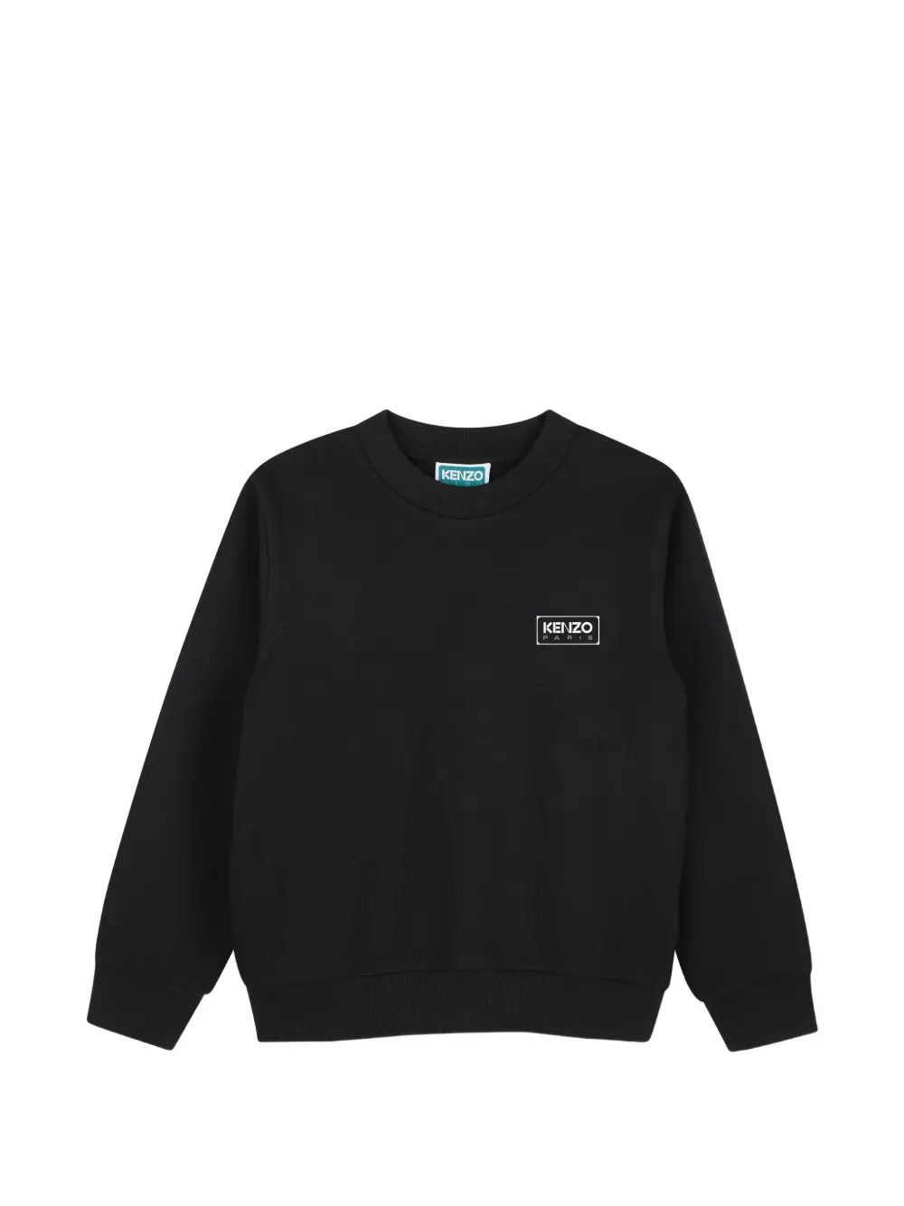 Kenzo Kids Maglione con applicazione - Nero