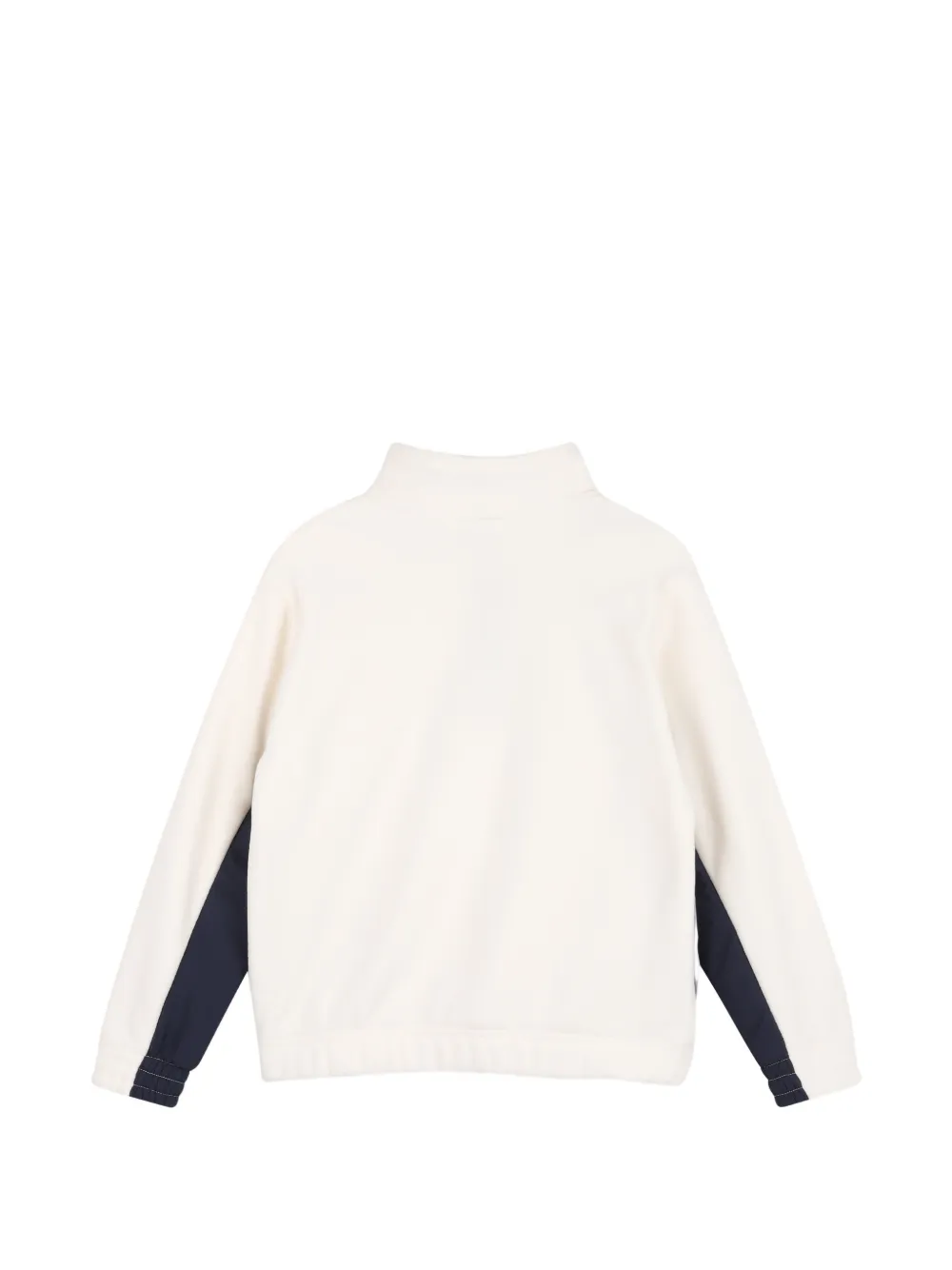 BOSS Kidswear Sweater met colourblocking Wit