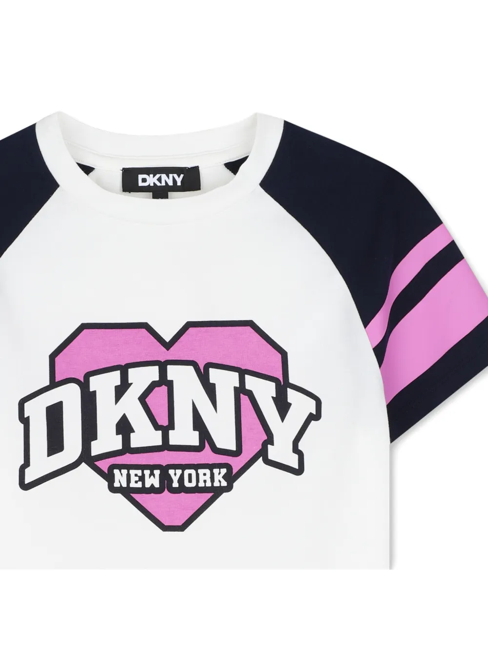 Dkny Kids T-shirt met logoprint Wit
