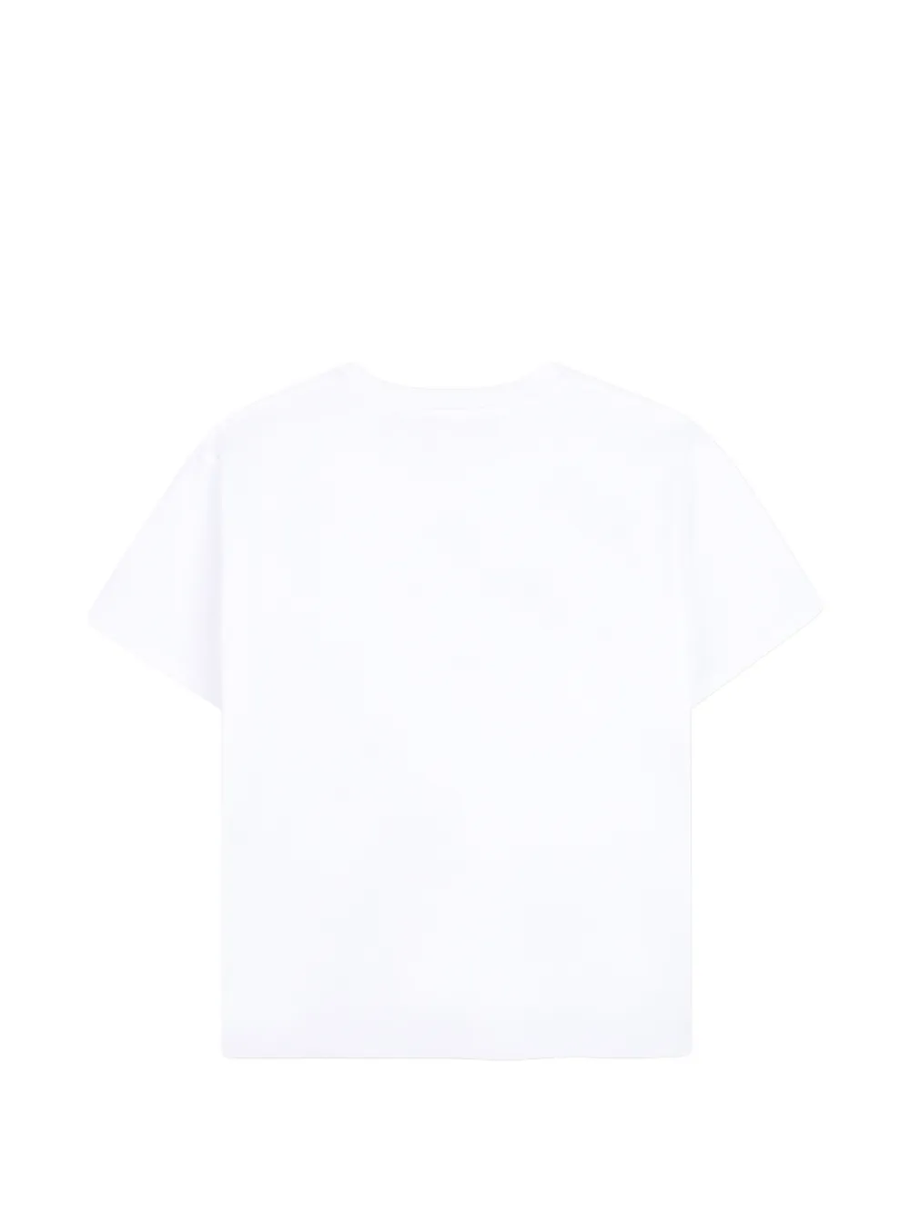 Givenchy Kids T-shirt met logoprint en korte mouwen Wit