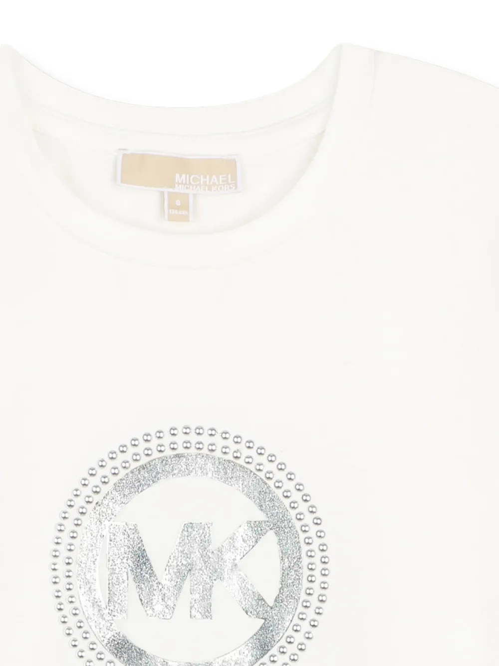 Michael Kors Kids T-shirt met logoprint Wit