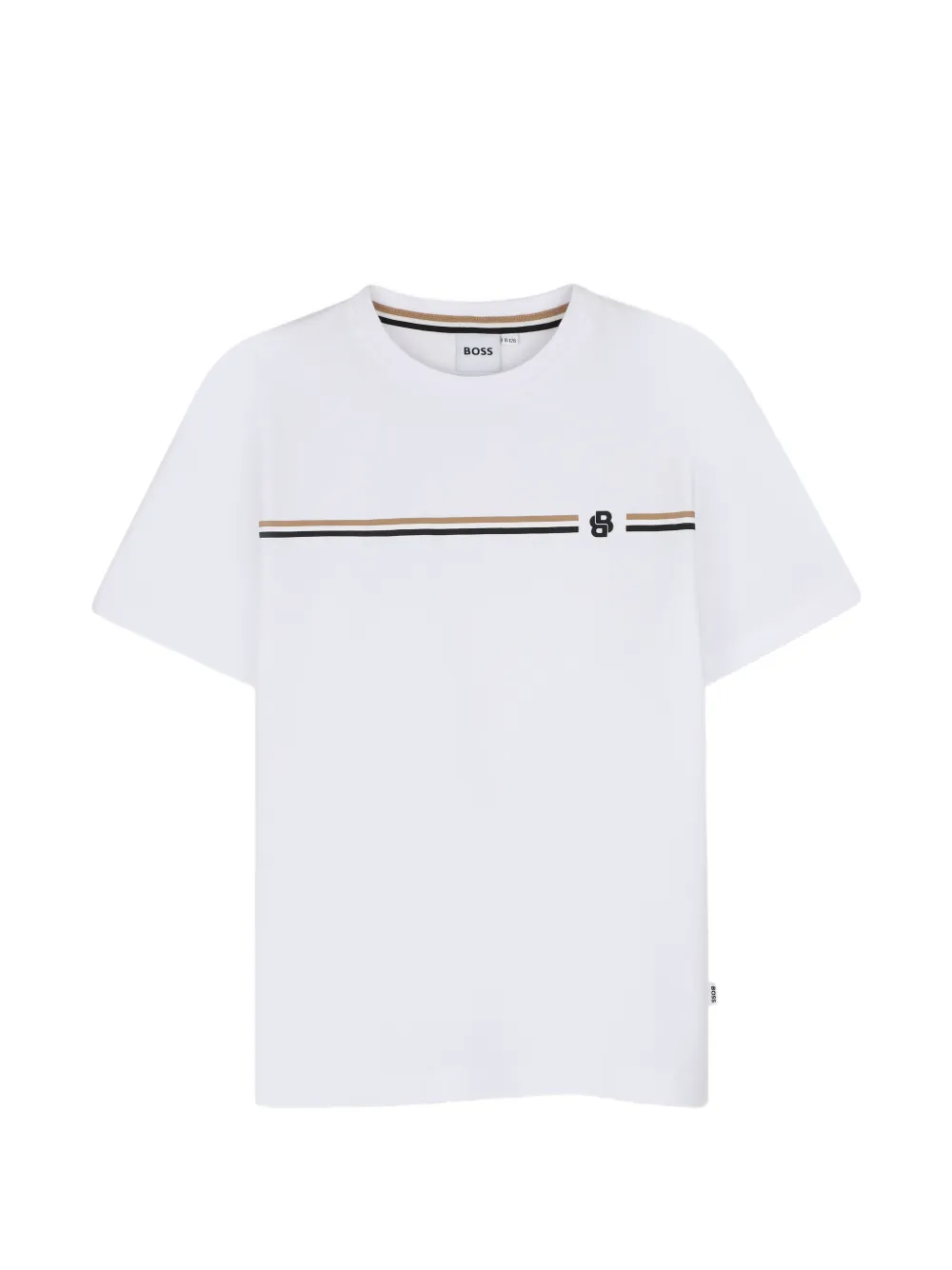 BOSS Kidswear T-shirt a maniche corte - Bianco