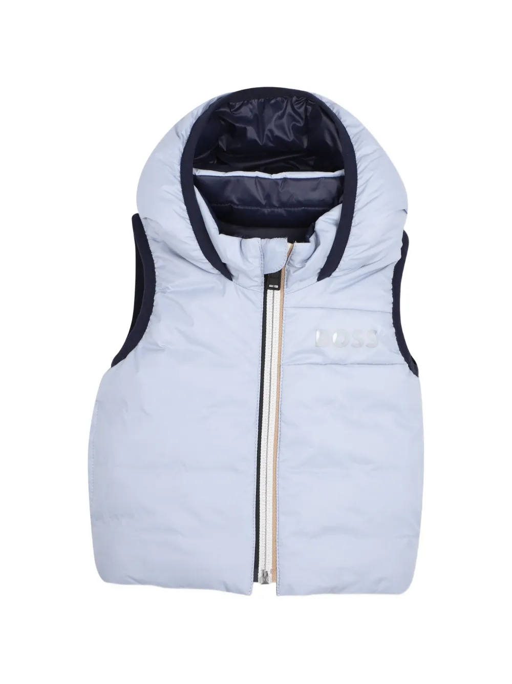 BOSS Kidswear Omkeerbare bodywarmer Blauw