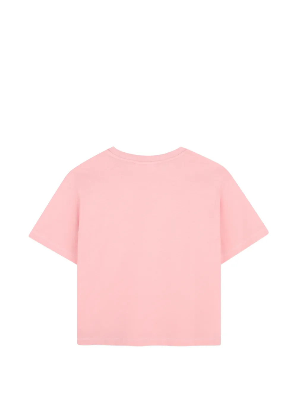 HUGO KIDS T-shirt met hartpatch Roze