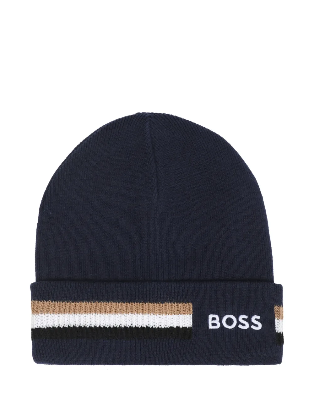 BOSS Kidswear Berretto con ricamo - Blu