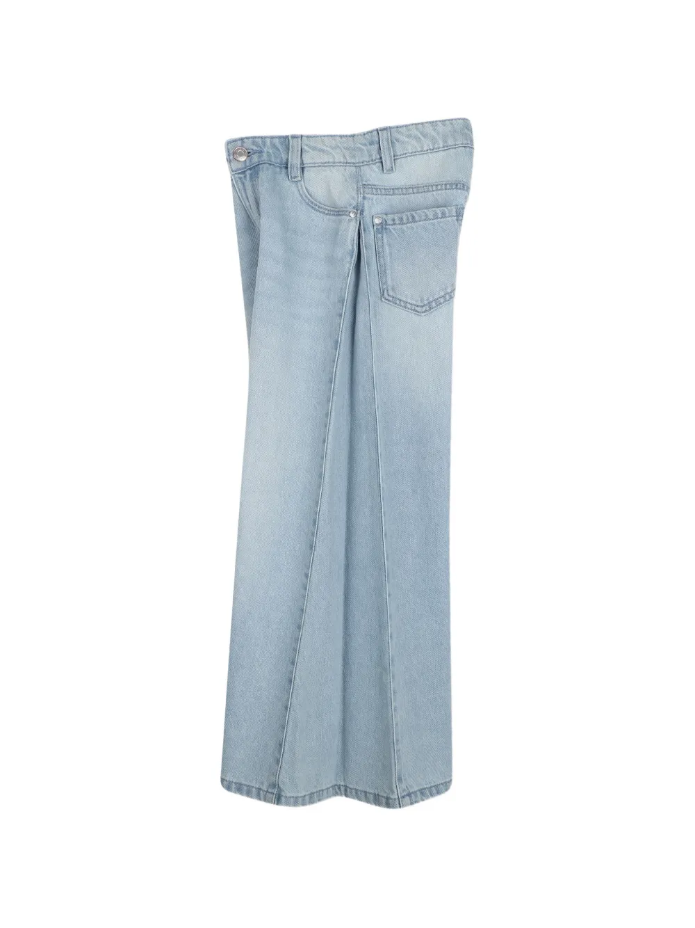 HUGO KIDS Jeans met wijde pijpen Blauw