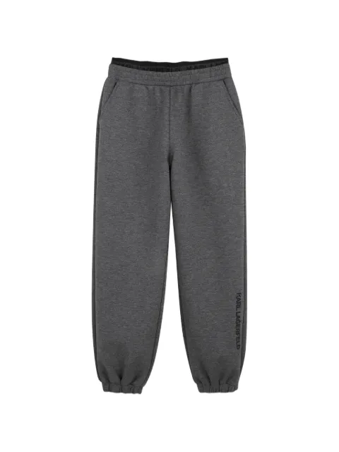 Karl Lagerfeld Kids logo-print track pants