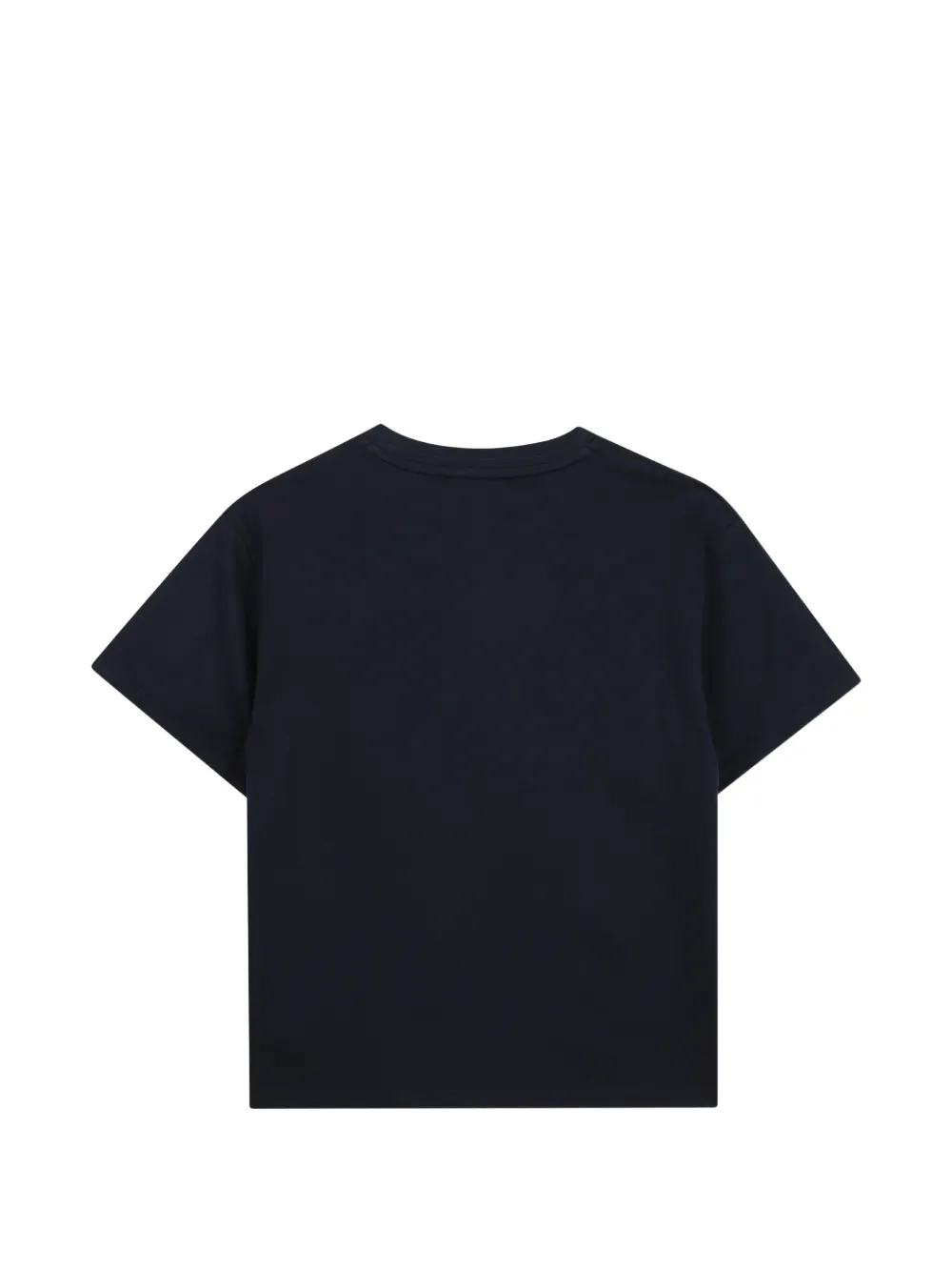 Kenzo Kids Tiger Head T-shirt met ronde hals Zwart