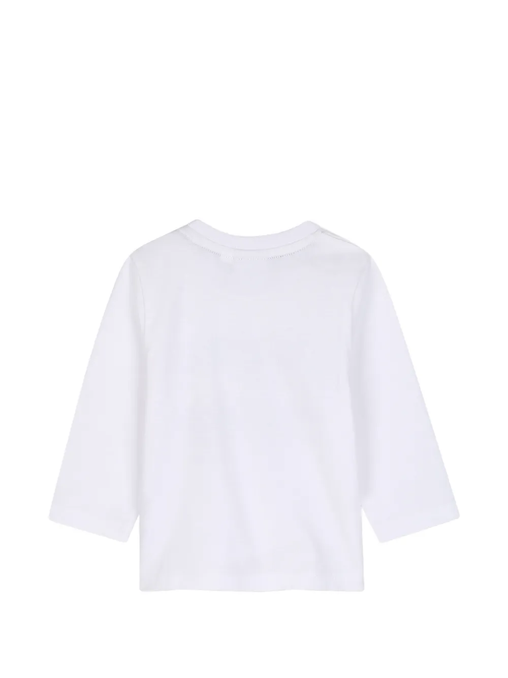 BOSS Kidswear T-shirt met grafische print Wit