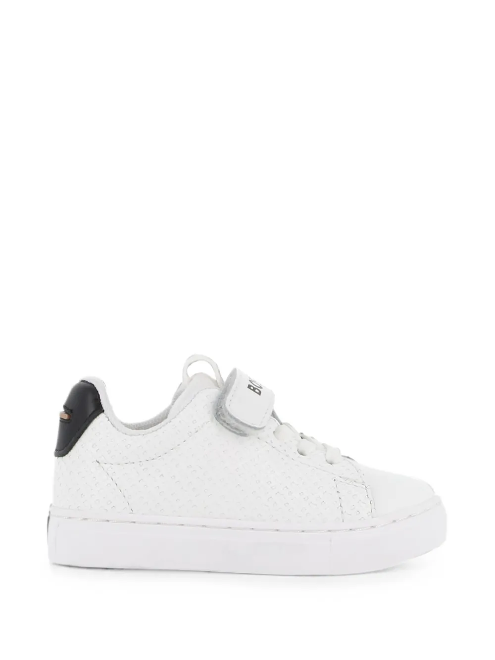 BOSS Kidswear Sneakers met logoprint Wit