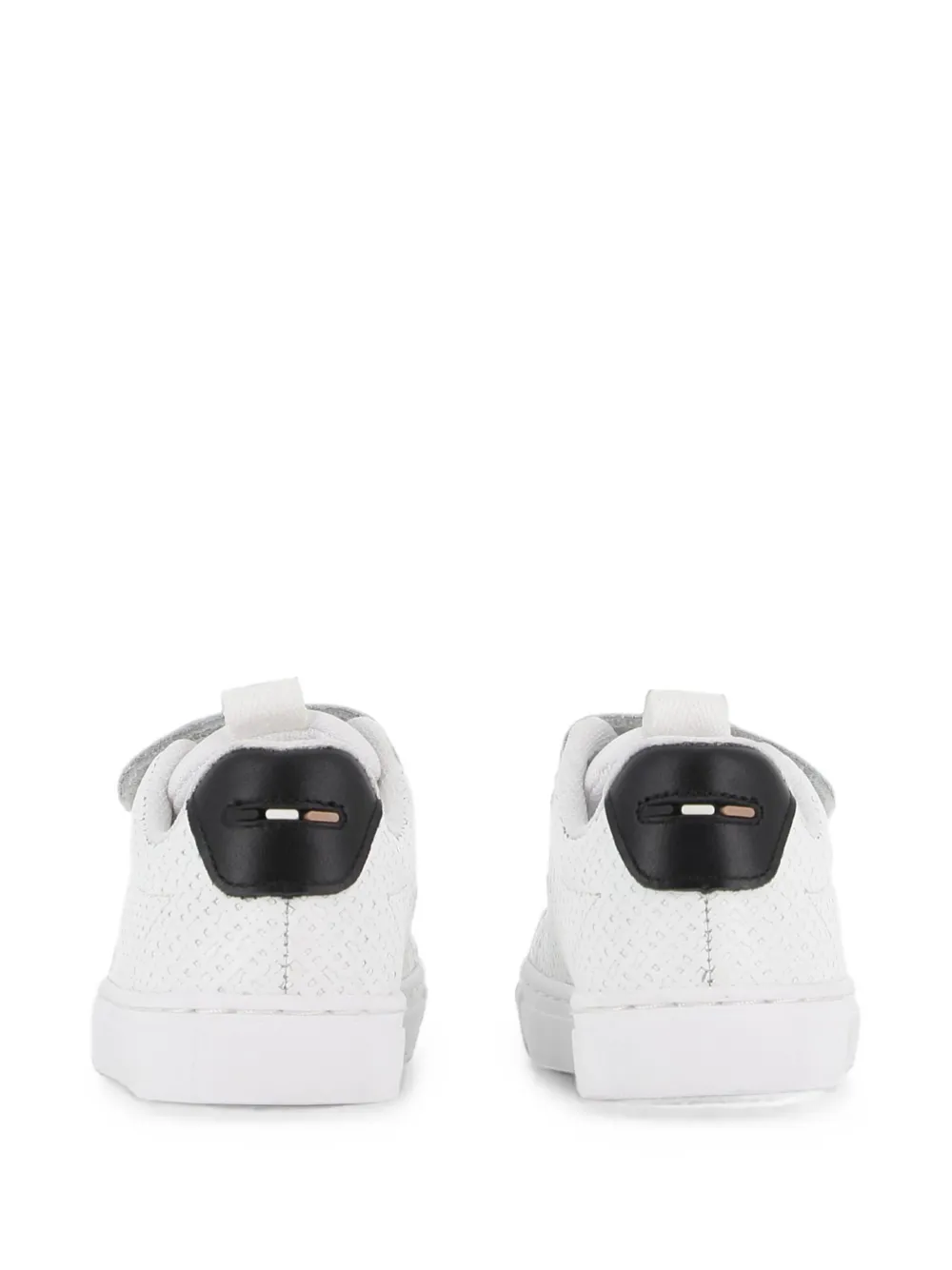 BOSS Kidswear Sneakers met logoprint Wit