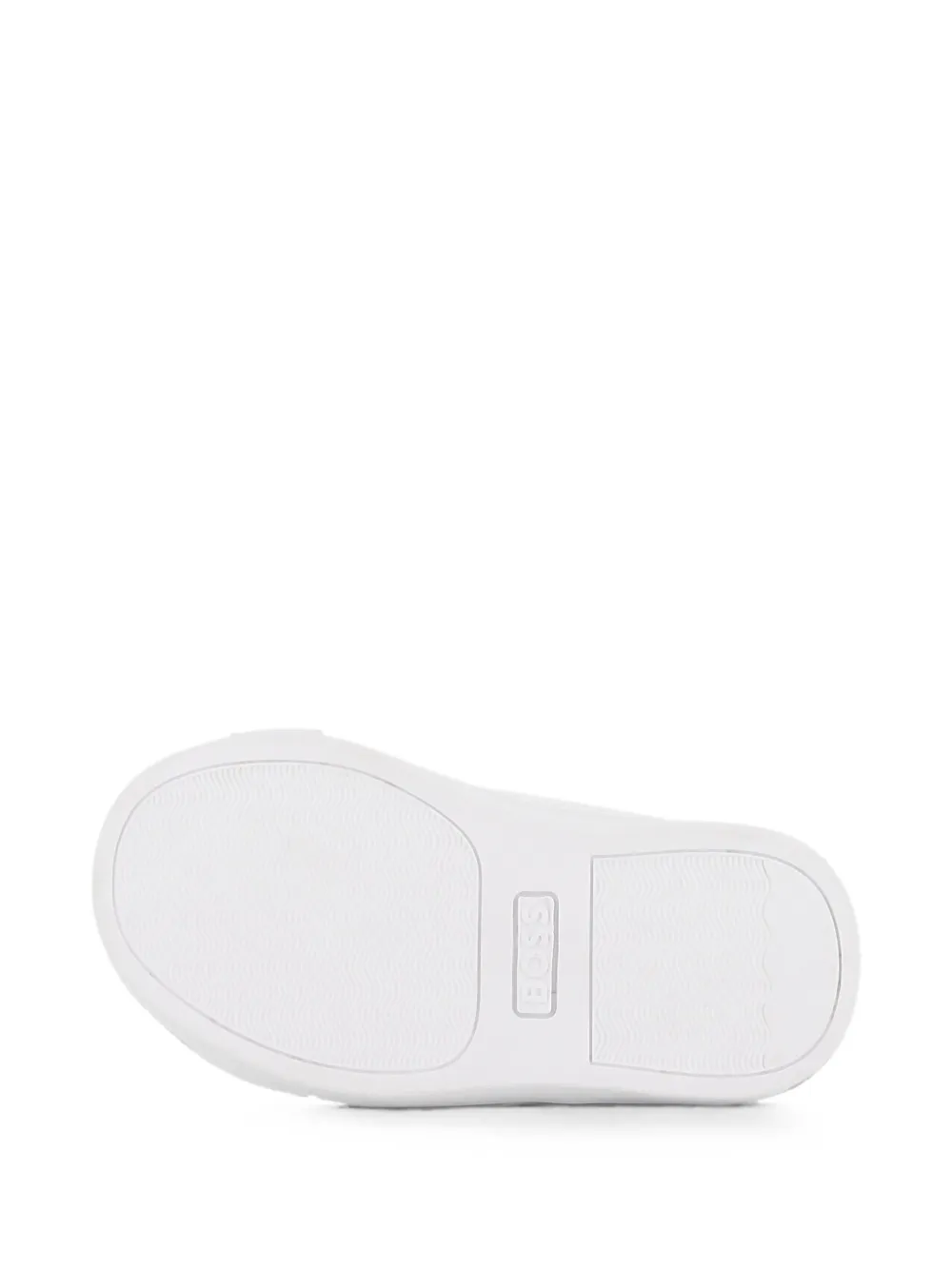 BOSS Kidswear Sneakers met logoprint Wit