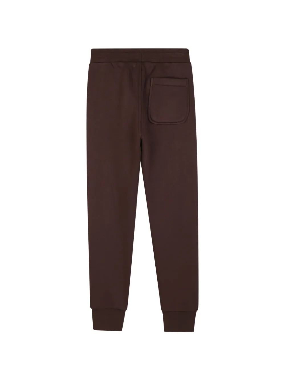 BOSS Kidswear Trainingsbroek met trekkoordtaille Bruin