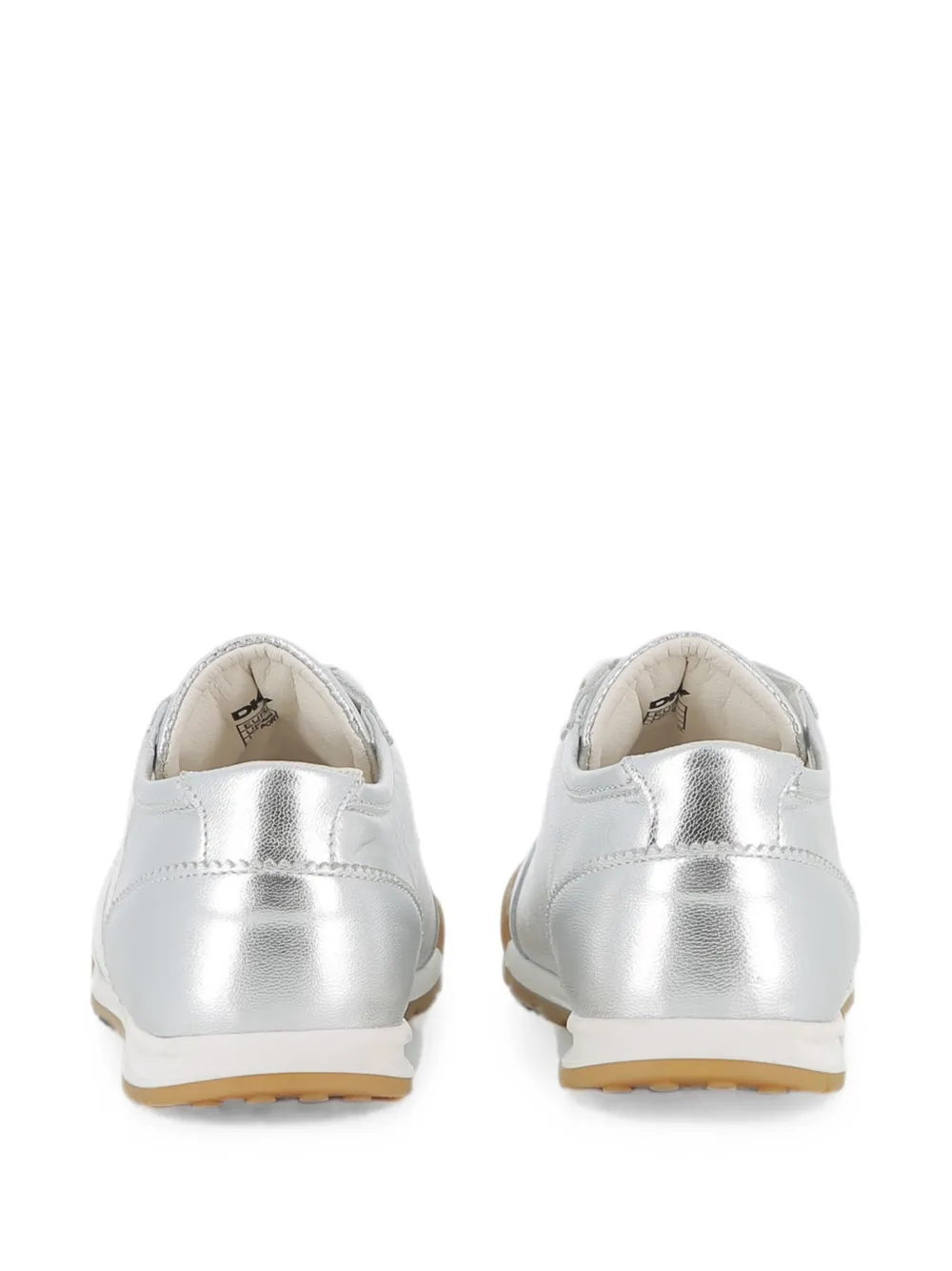Dkny Kids logo-patch sneakers Zilver