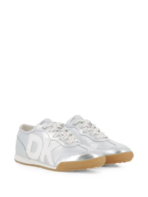 Dkny Kids logo-patch sneakers