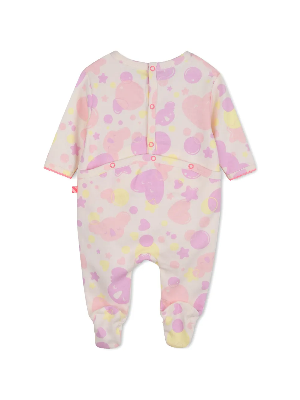 Billieblush Pyjama en slabbetje met grafische print Beige