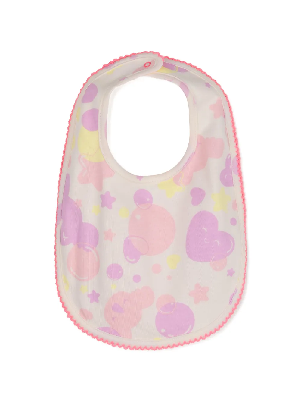 Billieblush Pyjama en slabbetje met grafische print Beige
