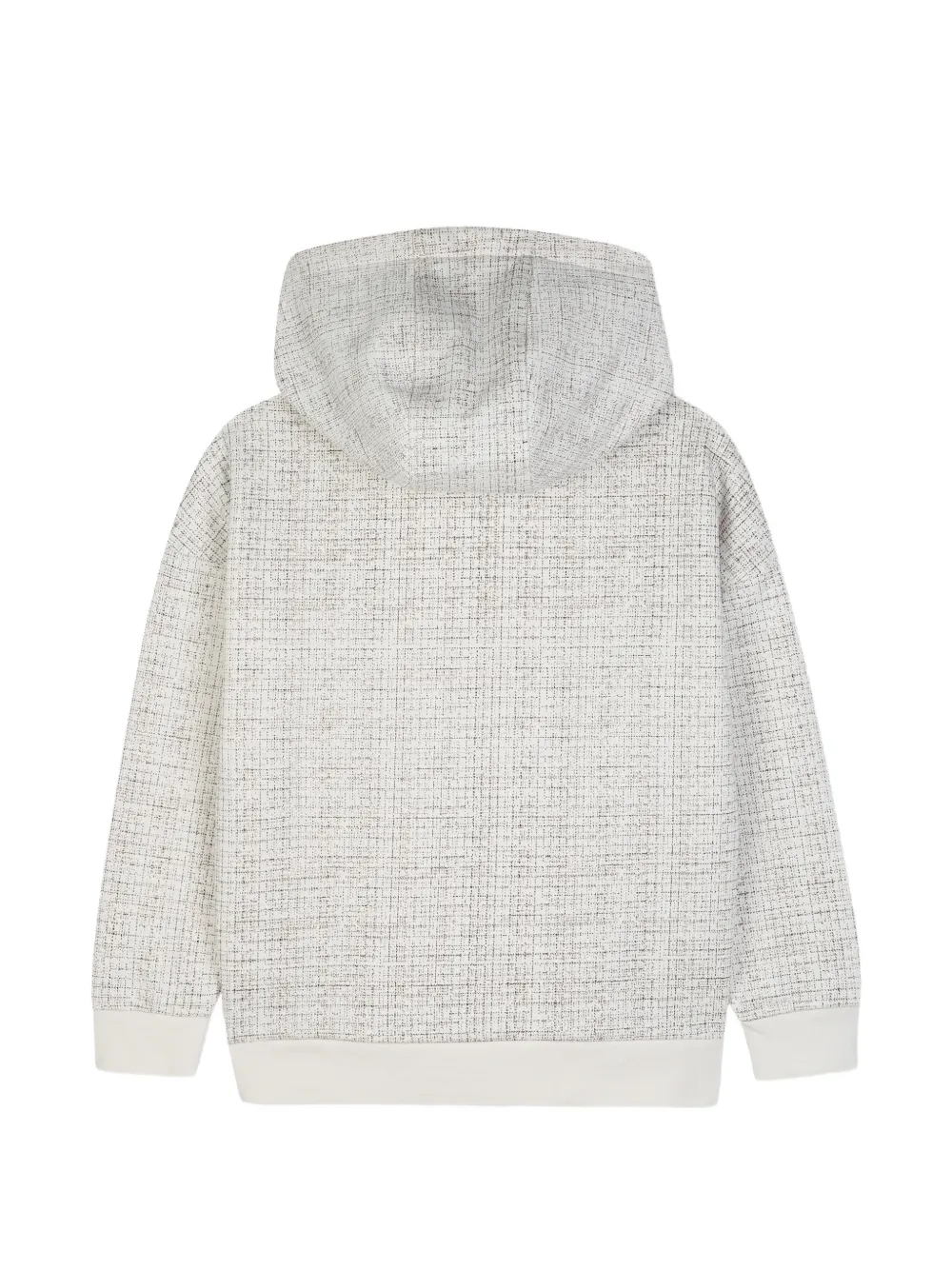 BOSS Kidswear Hoodie met logoprint Wit