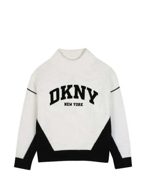 Dkny Kids Maglione con collo rialzato