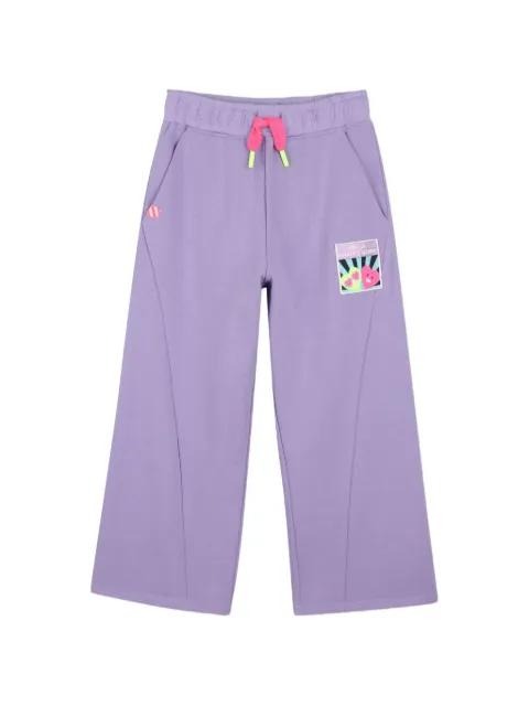 Billieblush logo-patch track pants