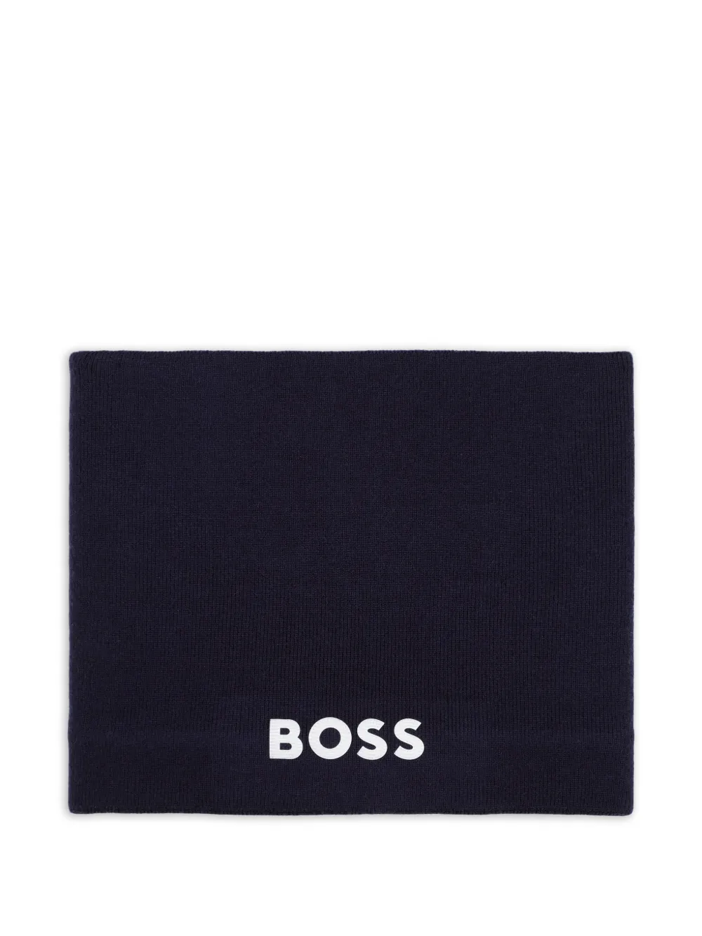 BOSS Kidswear Sciarpa ad anello con stampa - Blu