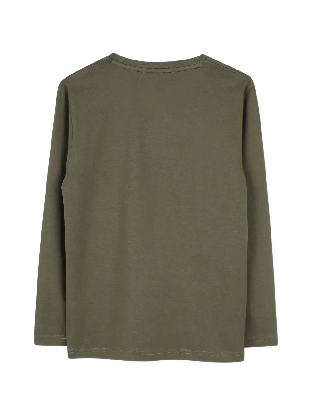 BOSS Kidswear long-sleeved T-shirt Groen
