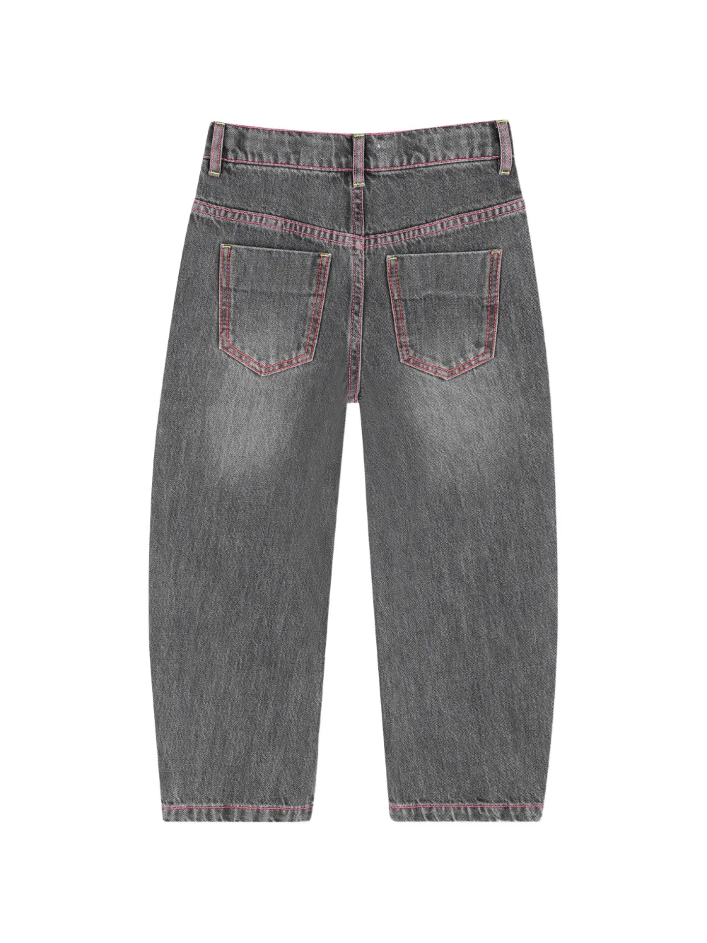Billieblush Jeans met geborduurd hart Grijs