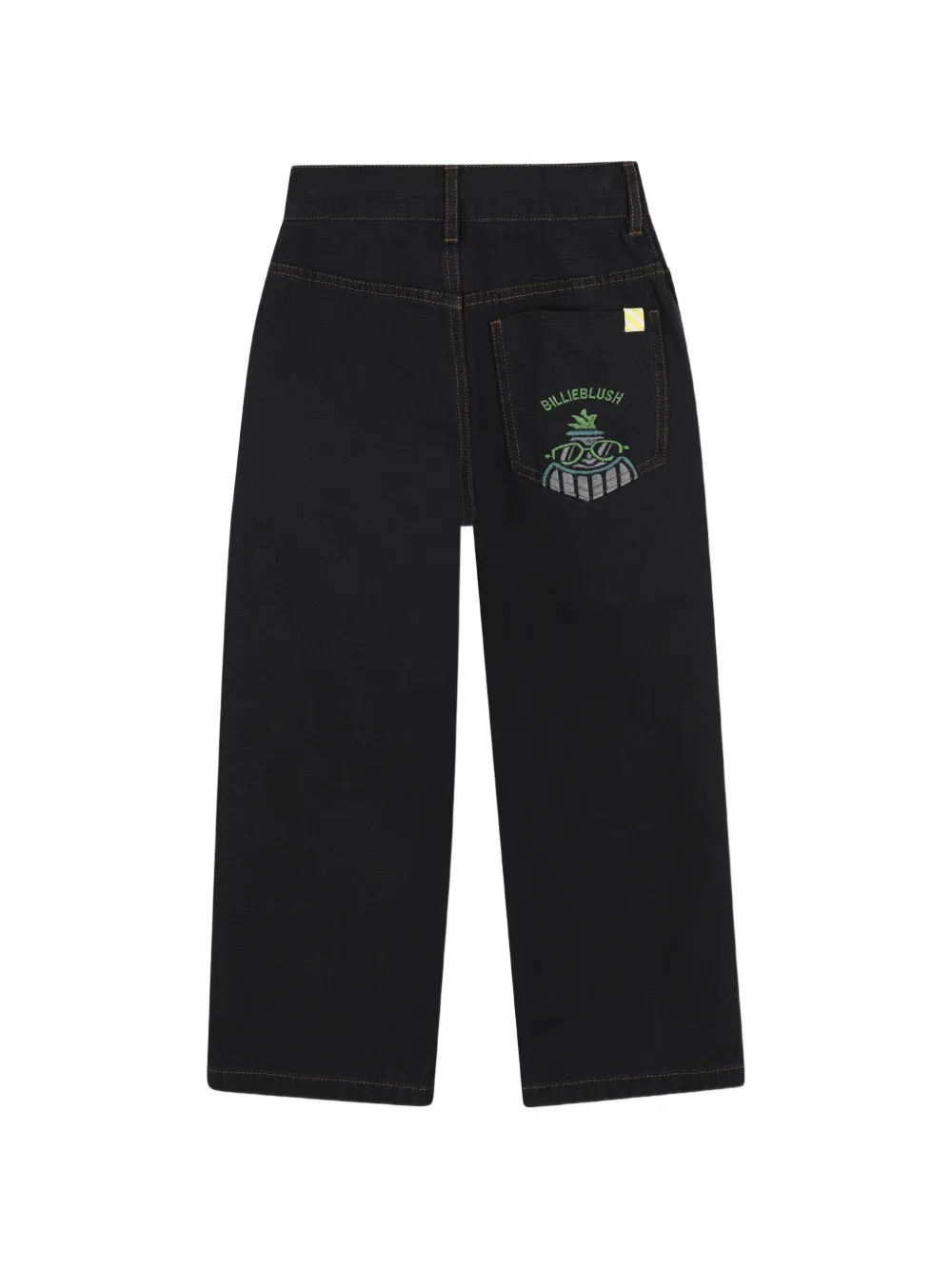 Billieblush Broek met borduurwerk Zwart