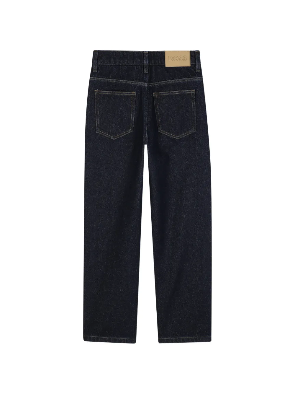 BOSS Kidswear Straight jeans Blauw