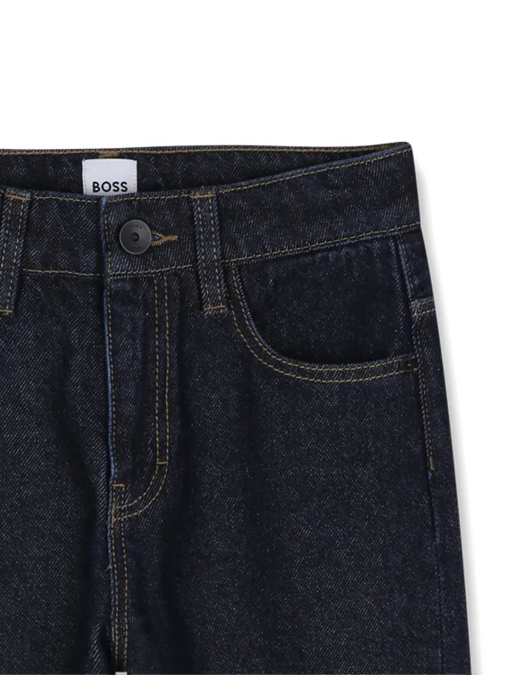BOSS Kidswear Straight jeans Blauw