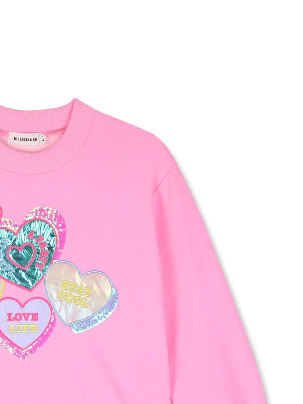 Billieblush Tulen jurk met pailletten Roze