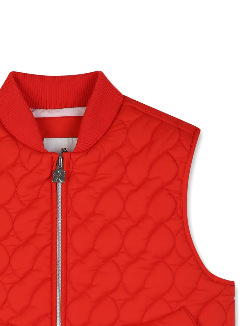 Kids Around Gewatteerde bodywarmer Rood